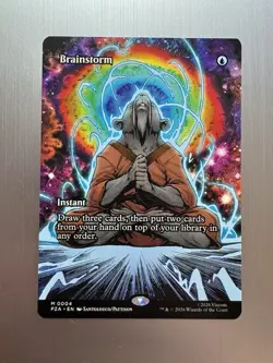Brainstorm - 4 - MTG: Teenage Mutant Ninja Turtles - Borderless - Regular - Image 1