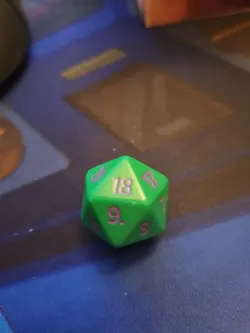 TEENAGE MUTANT NINJA TURTLES Purple Die Spindown D20 Donatello - Small Dmg - Image 2