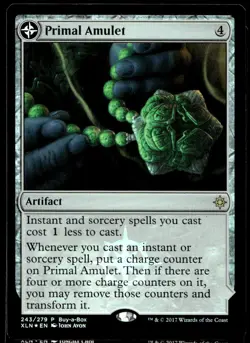 MTG Primal Amulet #243 NM-MT Magic The Gathering - Image 1