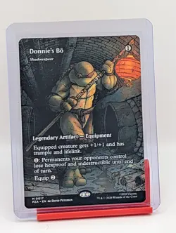 Donnie's Bo - Shadowspear (Borderless) TMNT Source Material Regular - Image 1