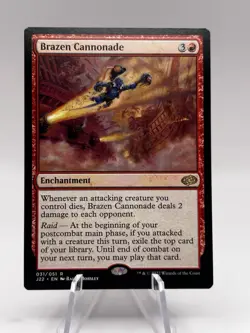 Brazen Cannonade 031/051 Jumpstart 2022 J22 MTG NM - Image 1