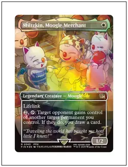 1x Stiltzkin, Moogle Merchant, Chocobo Track Foil, Final Fantasy, MTG NM - Image 1