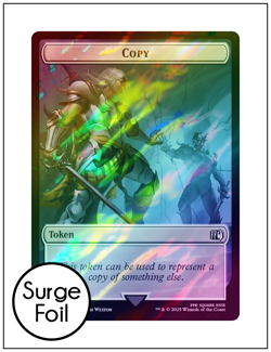 1x Moogle Token || Copy Token , Surge Foil, Final Fantasy, Magic MTG NM - Image 2
