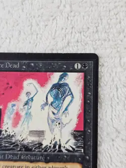 MTG Beta Animate Dead Uncommon 1993 Vintage Old School Magic Anson Maddocks LP - Image 3