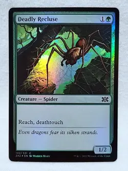 Deadly Recluse 142/331 Foil Common Double Masters 2022 - Image 1