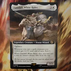 Gandalf, White Rider (389/915) The Lord of the Rings Tales of Middle-earth LP - Image 1