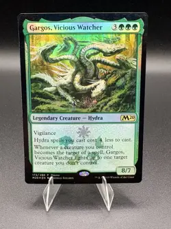 Gargos, Vicious Watcher FOIL #172 Core Set 2020 M20 Magic The Gathering MTG - Image 1