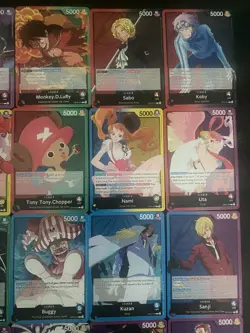 30 x One Piece TCG Leader cards - Monkey D Luffy, Zoro, Nami, Sabo, King & more - Image 5