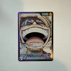 One Piece CCG Monkey.D.Luffy Leader Parallel OP09-061 Foil - Image 1