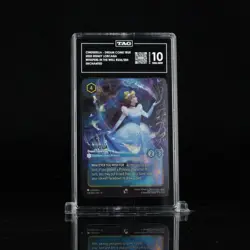 TAG Gem Mint 10 Cinderella - Dream Come True Enchanted Disney Lorcana - Image 1