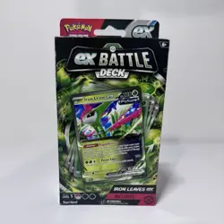 Pokemon ex Battle Deck Iron Leaves ex Sealed 60-Card Ready-to-Play Deck English - Image 1