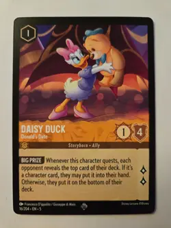 Disney Lorcana Shimmering Skies - Daisy Duck Donald's Date 16/204 Non Foil Card - Image 1