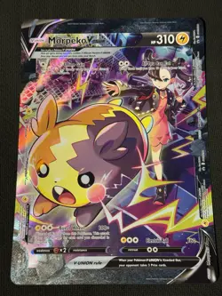 Morpeko V-Union (SWSH287-290) Promo Pokemon Jumbo Card - Image 1