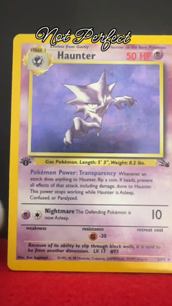 Pokemon Haunter 1st Edition Holo Card Fossil, 6/62 - LP - Excellent Rare Vintage - Image 2