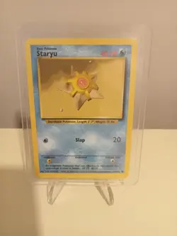 Staryu 65/102 Pokemon Base Set Vintage TCG Card - Image 1