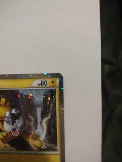 Raikou HGSS19 (2010) Black Star Promo Cosmos Holo Rare Card Pokemon TCG - Image 3