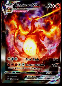 MISCUT Charizard VMAX Sword & Shield SWSH261 Pokemon ERROR Promo Card NM-Mint - Image 1