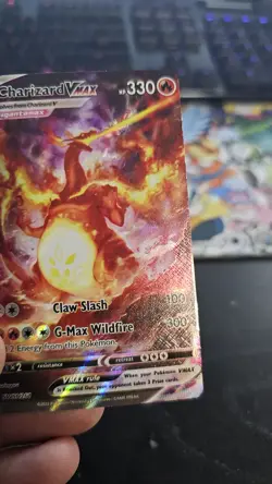 MISCUT Charizard VMAX Sword & Shield SWSH261 Pokemon ERROR Promo Card NM-Mint - Image 3