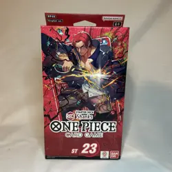 One Piece Card Game Card Game Starter Deck - ST-23 Shanks Ships Now In Hand! - Image 1