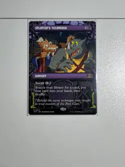 MTG, TMNT | Splinter's Technique (Borderless) | #0233 - Image 1