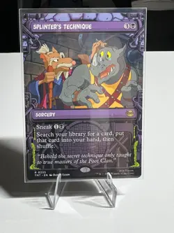 MTG, TMNT | Splinter's Technique (Borderless) | #0233 - Image 2