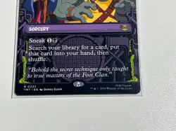 MTG, TMNT | Splinter's Technique (Borderless) | #0233 - Image 4