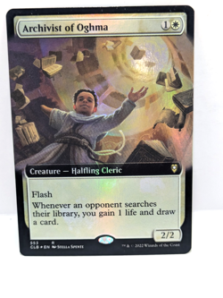Archivist of Oghma - Battle for Baldur's Gate - Foil - Rare -Borderless -CLB 553 - Image 1