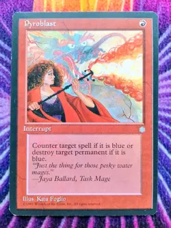 MTG Magic the Gathering - Pyroblast - Image 1
