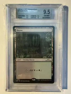 BGS 9.5 Bayou 2022 MTG 30th Anniversary #274 Gem Mint - Image 1