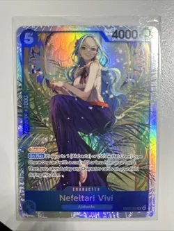 One Piece Extra Booster Heroines Edition EB03-024 Nefeltari Vivi SR English - Image 1