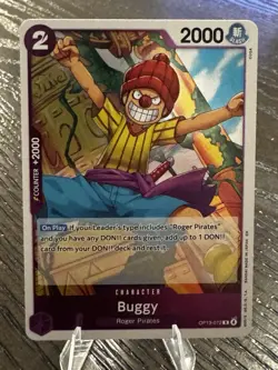 Buggy - Carrying On His Will (OP13) - One Piece English OP13-072 - Image 1