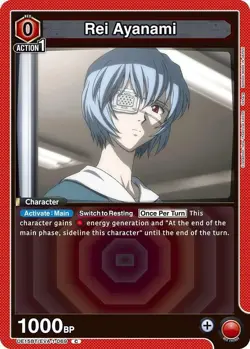 Rei Ayanami Box Topper Foil - UE15BT/EVA-1-069 NM - Union Arena - Image 1
