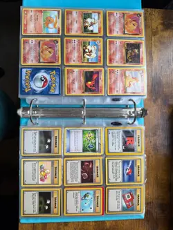 HUGE Original Pokemon Card Includes Holographics! Lot 1 of 3 (Blue Book) - Image 2