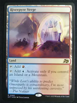Riverpyre Vegre Foil - DFT - Mtg Card #4J7 - Image 1
