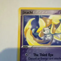 Pokemon Jirachi Card Nintendo Promo 021 Basic Rare Non Holo NM - Image 2