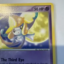Pokemon Jirachi Card Nintendo Promo 021 Basic Rare Non Holo NM - Image 3