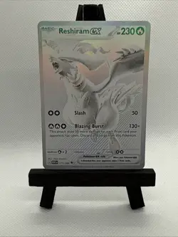 Pokemon TCG Reshiram EX White Flare English Holo Card 173/086 Ultra Rare - Image 3