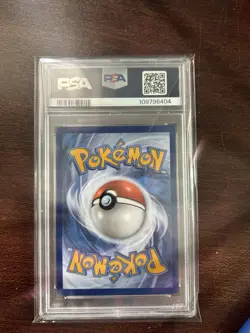 Pokemon TCG Bulbasaur Holo Illustration Rare Card 166/165 Scarlet & Violet PSA 8 - Image 2