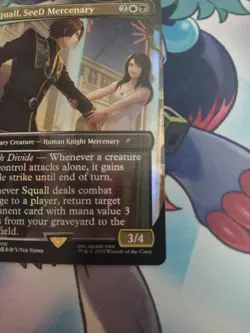 Squall, SeeD Mercenary Final Fantasy PROMO FOIL Standard Showdown MTG - Image 4