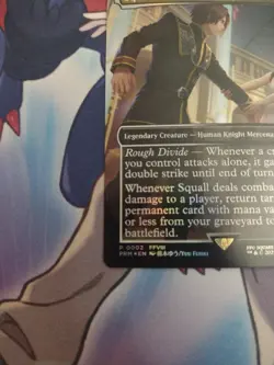 Squall, SeeD Mercenary Final Fantasy PROMO FOIL Standard Showdown MTG - Image 5