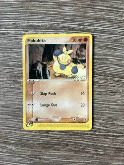 Makuhita 56/109 Common Pokemon Card E-series - Image 1