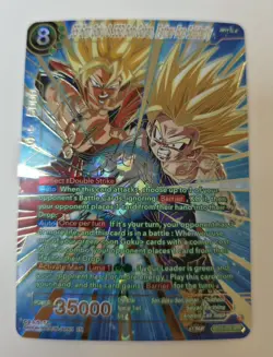 SS Son Goku & SS2 Son Gohan, Father-Son Solidarity BT21-079 SPR DBS Card - Image 1