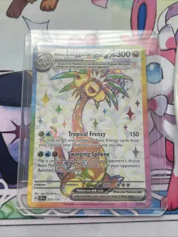 Pokemon TCG Alolan Exeggutor EX 225/191 Surging Sparks Ultra Rare Holo Card - Image 1