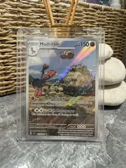 Pokemon TCG Mudsdale Illustration Rare Card 175/162 Temporal Forces NM/Mint - Image 1