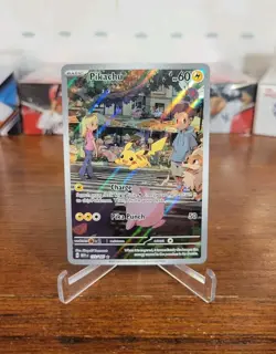 Pokemon Pikachu TCG Card 173/165 SV Scarlet & Violet 151 # Pokemon Mew 173 165 ! - Image 1