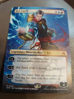Ral Zarek (Anime Borderless) Ravnica Remastered Regular - Image 1