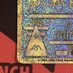 Ancient Mew I "Nintedo" Error Holo Movie Promo Japanese Pokemon Card 1999 - Image 4