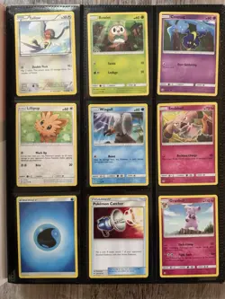 Pokemon Card Lot 207 Cards Mixed With Album - Image 2