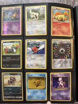 Pokemon Card Lot 207 Cards Mixed With Album - Image 3