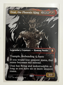 MTG – Avatar – Ozai, the Phoenix King Borderless – Mythic 0311 - Image 1